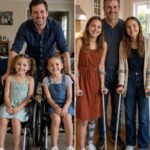 My Wife Abandoned Me With Our Blind Twin Daughters… Eighteen Years Later, She Returned With a Gift—But There Was One Cruel Condition